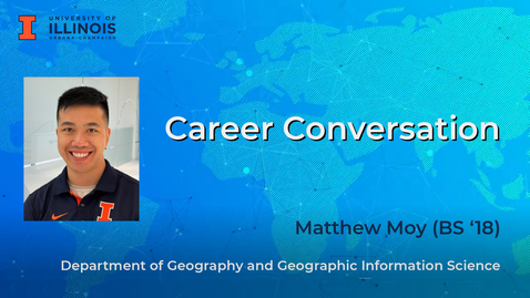 Thumbnail for Career Conversation: Matt Moy, Senior GIS Consulting Specialist, ENTRUST Solutions Group
