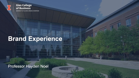 Thumbnail for Brand Experience
