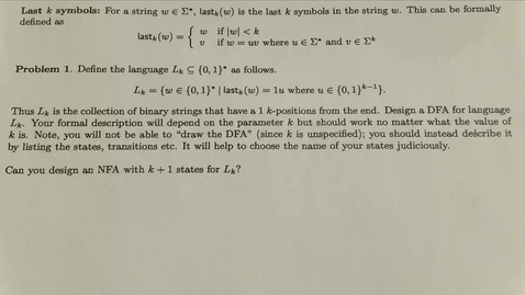 Thumbnail for Regular Languages and Finite Automata