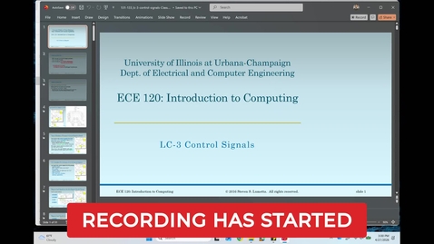Thumbnail for Introduction to Computing (ECE 120 AL2) Spring 2026