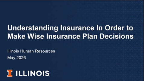 Thumbnail for Understanding Insurance in Order to Make Wise Insurance Plan Decisions