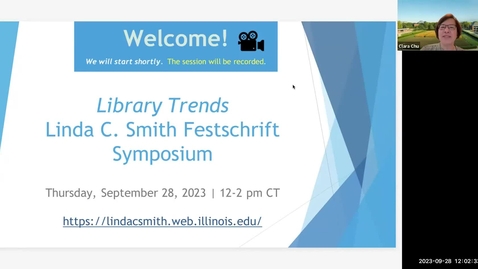 Thumbnail for Interdisciplinary Perspectives: A Festschrift in Honor of Linda C. Smith Symposium