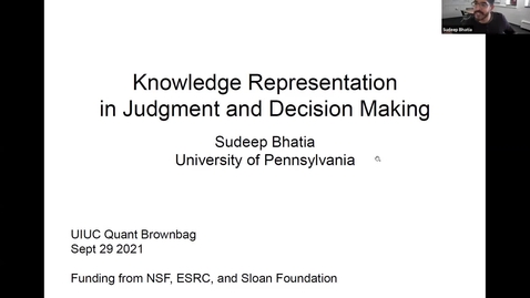 Thumbnail for Sudeep Bhatia (09.29.2021)