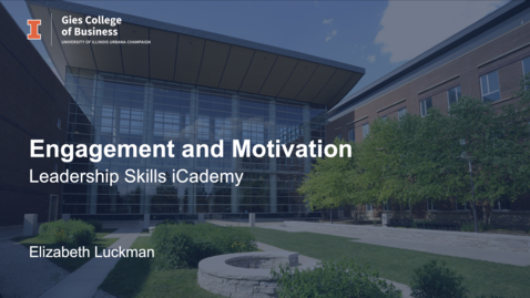 Thumbnail for Engagement and Motivation