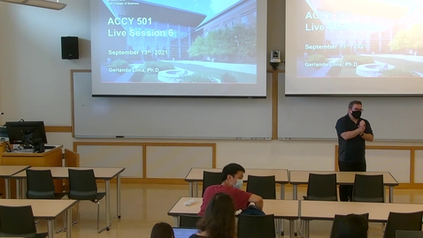 Thumbnail for Accounting Analysis I (ACCY 501 MSF) Fall 2021