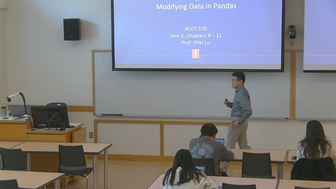 Thumbnail for Data Analytics Foundations (ACCY 570 AD5) Fall 2023