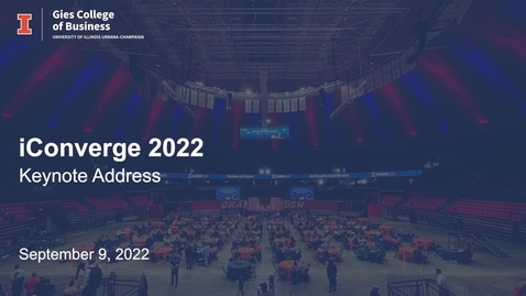 Thumbnail for entry iConverge 2022 Keynote Address
