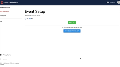 Thumbnail for Event Attendance - How To Add An Administrator To A Unit Group