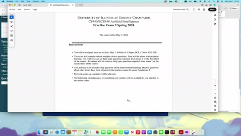 Thumbnail for Artificial Intelligence CS 440/ECE 448 2024 Spring