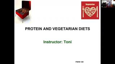 Thumbnail for 7 - PROTEIN AND VEGETARIAN DIET VIDEO LECTURE