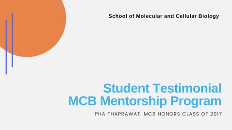 Thumbnail for entry Student Testimonial - Pha Thaprawat