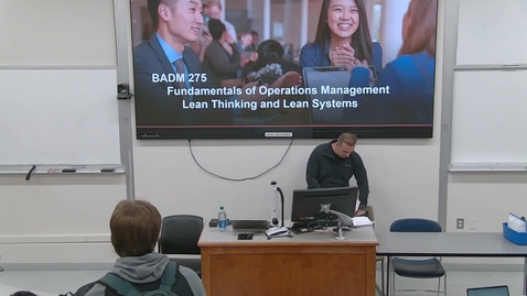 Thumbnail for Operations Management (BADM 275 E) Fall 2022