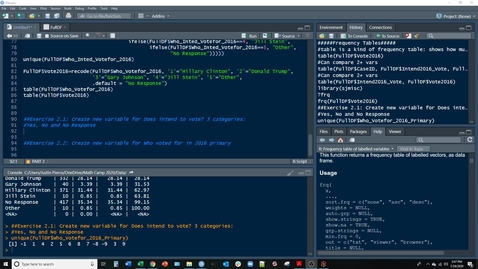 Thumbnail for Answer to Re-coding Variables Exercise