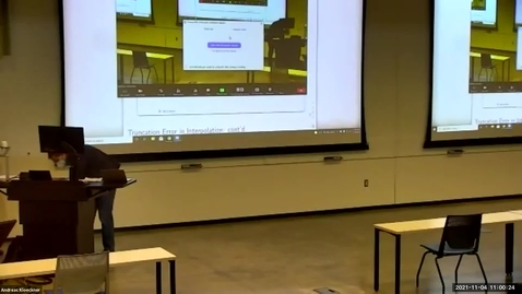 Thumbnail for CS450 Lecture 22 November 4 (via Zoom)