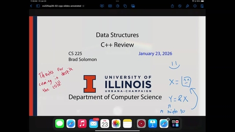 Thumbnail for CS 225 Spring 2026