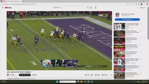 Thumbnail for Someone using Foellinger Auditorium to watch sports during CS 225's regular time :)