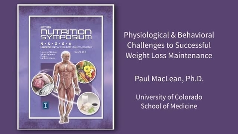 Thumbnail for 2016 Annual Nutrition Symposium Keynote - Division of Nutritional Sciences