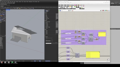 Thumbnail for Demo - Thicken Surface for 3D Print - Weaverbird Plugin for Grasshopper