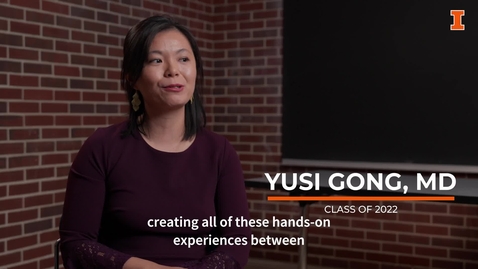 Thumbnail for Carle Illinois College of Medicine Alumni Feature: Dr. Yusi Gong