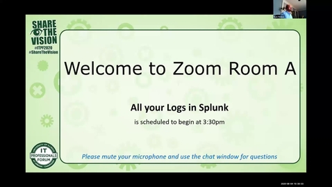 Thumbnail for 5A - All Your Logs in one Analytics and Automation Platform: Splunk @ Illinois - Jim King, David Lewis, Ryan Thomas, Spring 2020 IT Pro Forum