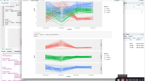 Thumbnail for Descriptive statistics. Parallel Coordinates