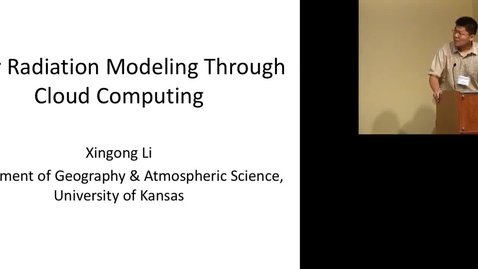 Thumbnail for Solar Radiation Modeling Through Cloud Computing.mp4