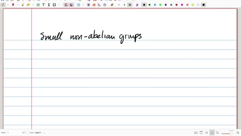 Thumbnail for Math 417: Lecture for March 12, 2025