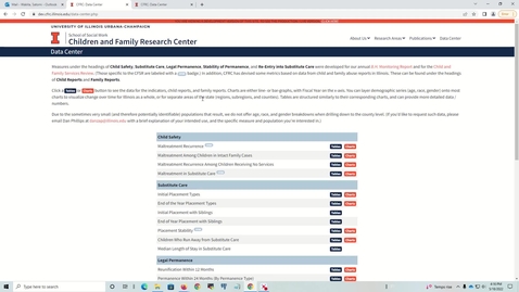 Thumbnail for entry CFRC Data Checking for Outcome Charts