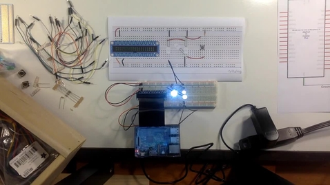 Thumbnail for entry Switch + 3 LEDs Step: Removing Three Resistors