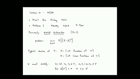 Thumbnail for Random Processes (ECE 534 F) (ECE 534 ONL) Spring 2024
