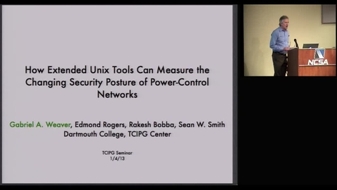 Thumbnail for How Extended Unix Tools Can Measure the Changing Security Posture of Power-Control Networks