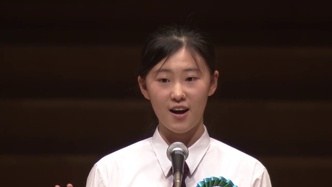 Thumbnail for 第58回外国人による日本語弁論大会 『魔法の「甘いタイム」』 陳　傲 （チン　ゴウ）