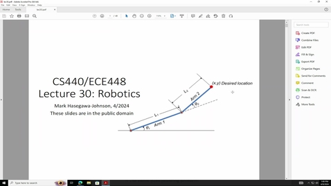 Thumbnail for entry Artificial Intelligence CS 440/ECE 448 2024 Spring