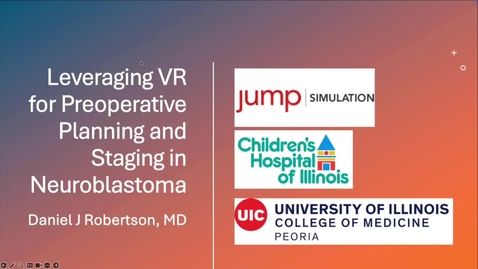 Thumbnail for 14 - Leveraging VR for Preoperative Planning and Staging in Neuroblastoma