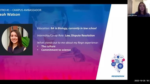 Thumbnail for Regeneron Internships