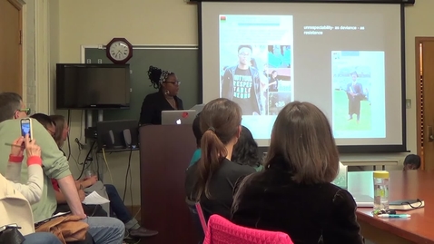 Thumbnail for Dr. Krystal Smalls Lecture, video 3 - Born Digital Records from the Anthropology Colloquium Audiovisuals, Series 15/2/5