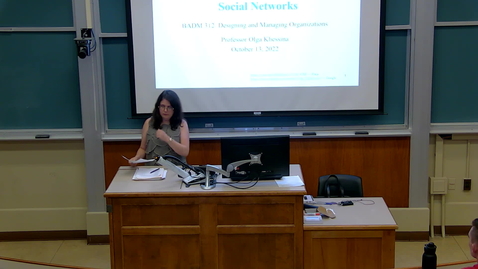 Thumbnail for Designing and Managing Orgs (BADM 312 D) Fall 2022
