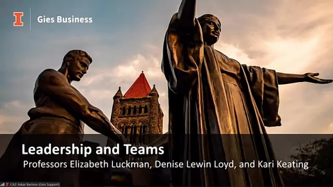 Thumbnail for 6.1 - Leadership and Teams (BADM 508) Live Session