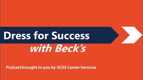 Thumbnail for Dress for Success with Beck's Podcast