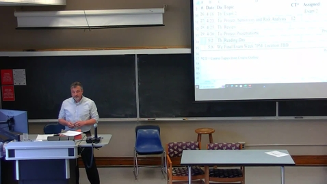 Thumbnail for SE 261 2024 Spring Lecture 27