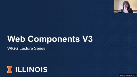 Thumbnail for Web Components V3 - Bryan Jonker (WIGG Lecture Series)