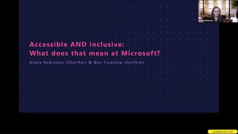 Thumbnail for Siebel Center for Design Presents: Accessible AND Inclusive: What Does that Mean at Microsoft?