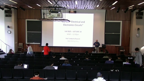 Thumbnail for ECE 205 Fall 2025 - Lecture 18