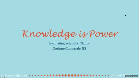 Thumbnail for Knowledge is Power: Evaluating Scientific Claims