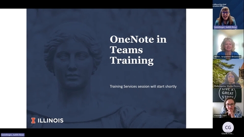 Thumbnail for OneNote in Teams