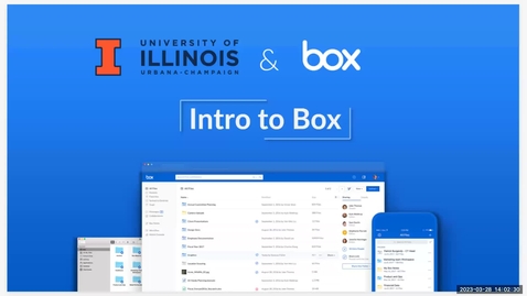 Thumbnail for Intro to Box