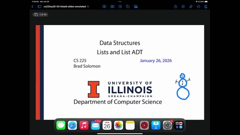 Thumbnail for CS 225 Spring 2026