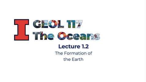 Thumbnail for GEOL117 Lecture 1.2 - Quiz