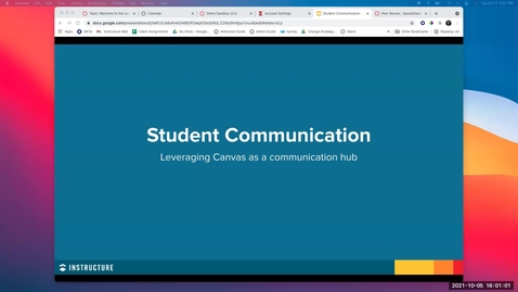 Thumbnail for Instructure: Student Communication: Leveraging Canvas as a Communication Hub