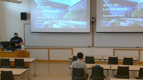 Thumbnail for Accounting Analysis I (ACCY 501 MSF) Fall 2021